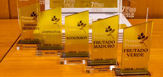 Entregados los premios del VIII Concurso a la Calidad del Mejor Aceite de La Rioja