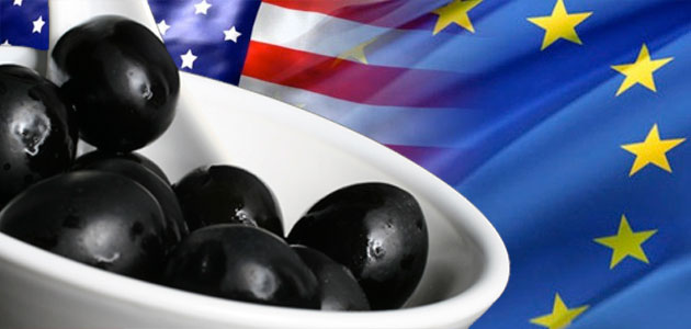 La Eurocámara reclama a EEUU retirar su veto a las aceitunas españolas