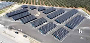Agrosevilla instala 1.100 módulos fotovoltaicos en el aparcamiento de su fábrica en La Roda de Andalucía