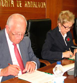 La Junta de Andalucía y Caja Rural promocionarán las actividades del museo Terra Oleum 