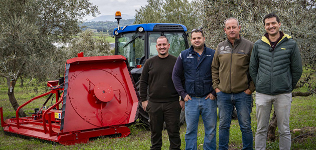 Control eficiente y protección frente a la erosión, claves del prototipo de desbrozadora de cubiertas vegetales del proyecto CoverOlive